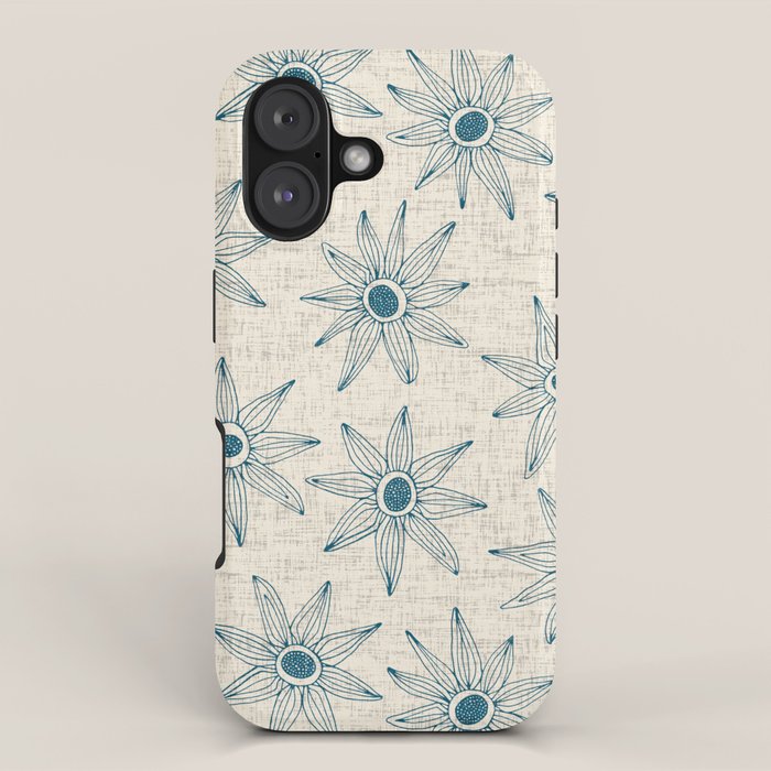sema cream blue iPhone Case Gallery Image 1