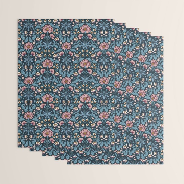 Romantic Botanica - Carnation Wrapping Paper Gallery Image 3
