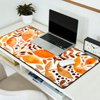 Autumn watercolor leaves Desk Mat Gallery Image 2
