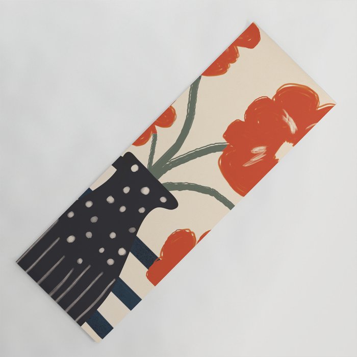 Modern Botanicals No 5 Yoga Mat Gallery Image 1