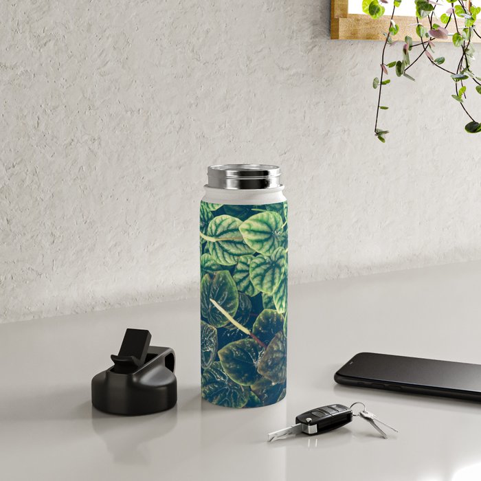 Green Leaves Water Bottle Gallery Image 4