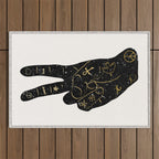 Peace Outdoor Rug Gallery Image 1