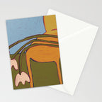 3 Flowers Stationery Card Gallery Image 2