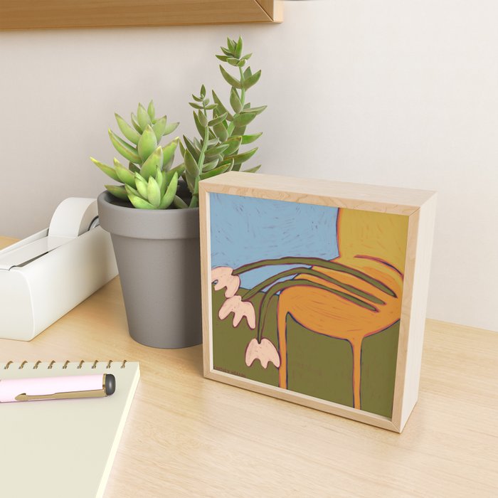 3 Flowers Mini Art Print Gallery Image 2