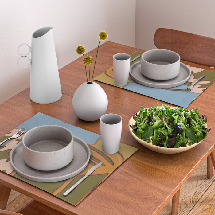 3 Flowers Placemat Gallery Image 2