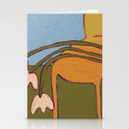 3 Flowers Stationery Card Gallery Image 2