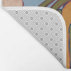 3 Flowers Bath Mat Gallery Image 2