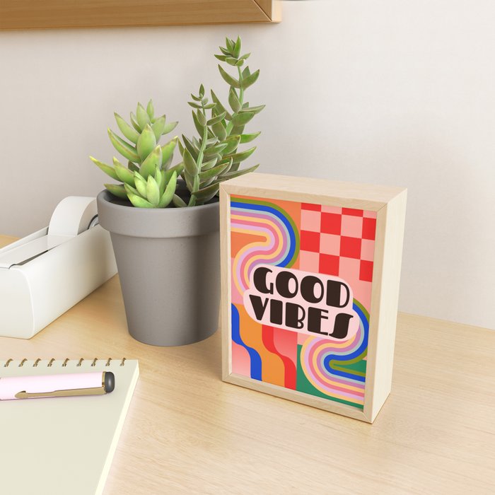 Good Vibes 4 Mini Art Print Gallery Image 2