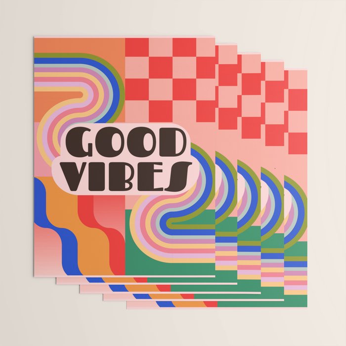 Good Vibes 4 Wrapping Paper Gallery Image 3