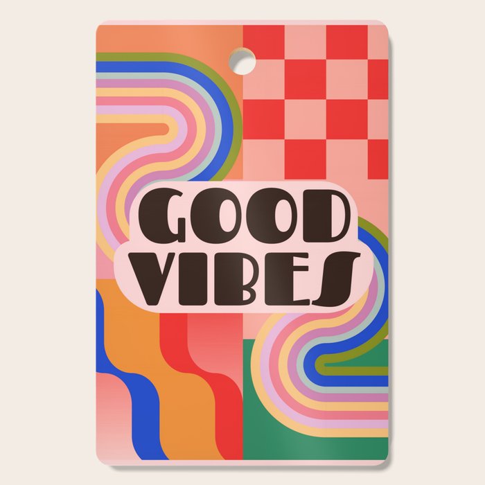 Good Vibes 4 Cutting Board Gallery Image 1