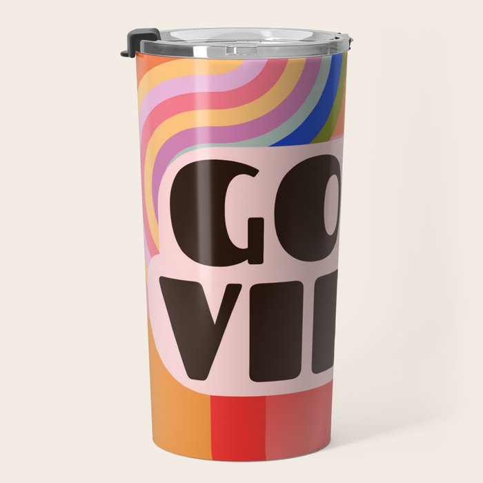 Good Vibes 4 Travel Mug Gallery Image 3
