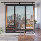 New York City Window Views Wall Mural Gallery Image 1