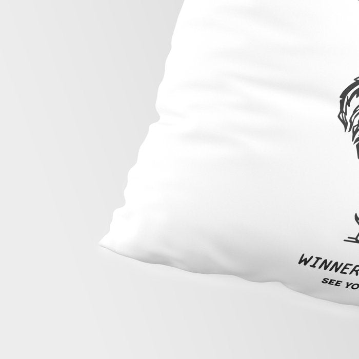 Early Bird Bourbon: Winners Don't Quit Pillow Sham Gallery Image 4