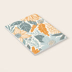 Retro Pastel Gouache Floral Notebook Gallery Image 3