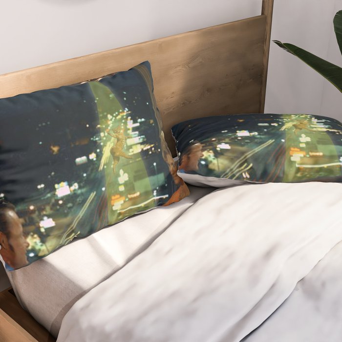 Meow! Cat abduction Pillow Sham Gallery Image 2