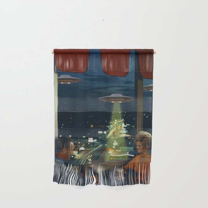 Meow! Cat abduction Wall Hanging Gallery Image 1