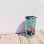Giant Squid in Bathtub Travel Mug Gallery Image 4