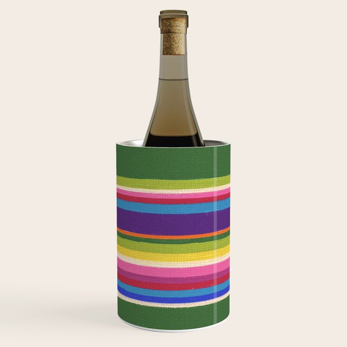 Folk abstract pattern #5 Wine Chiller Gallery Image 2