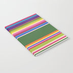 Folk abstract pattern #5 Notebook Gallery Image 2