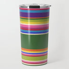 Folk abstract pattern #5 Travel Mug Gallery Image 1