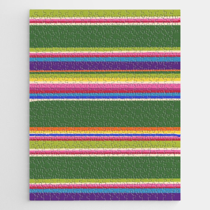 Folk abstract pattern #5 Jigsaw Puzzle Gallery Image 1