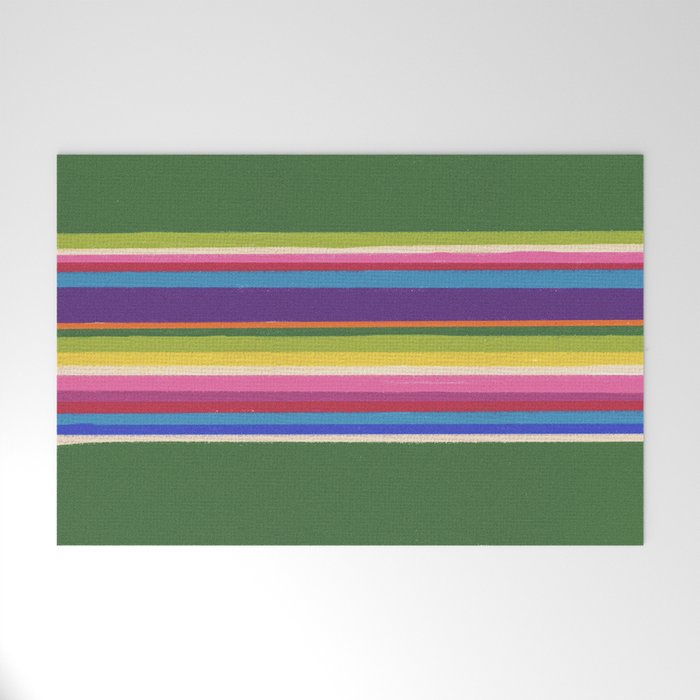 Folk abstract pattern #5 Welcome Mat Gallery Image 1