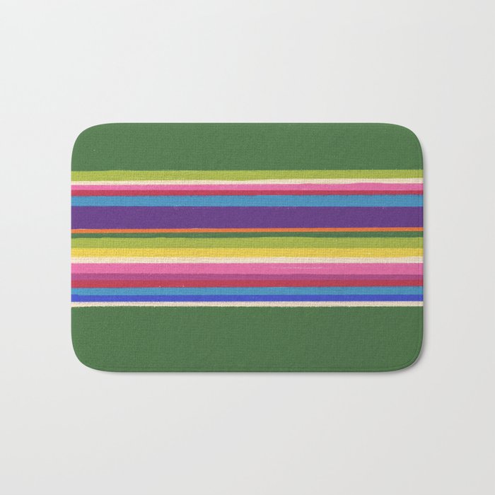 Folk abstract pattern #5 Bath Mat Gallery Image 1