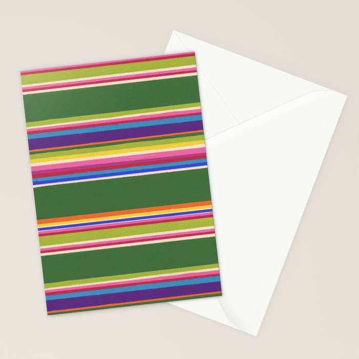Folk abstract pattern #5 Stationery Card Gallery Image 2