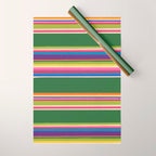 Folk abstract pattern #5 Wrapping Paper Gallery Image 1