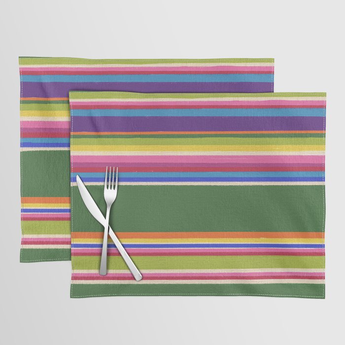 Folk abstract pattern #5 Placemat Gallery Image 1