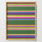 Folk abstract pattern #5 Serving Tray Gallery Image 1