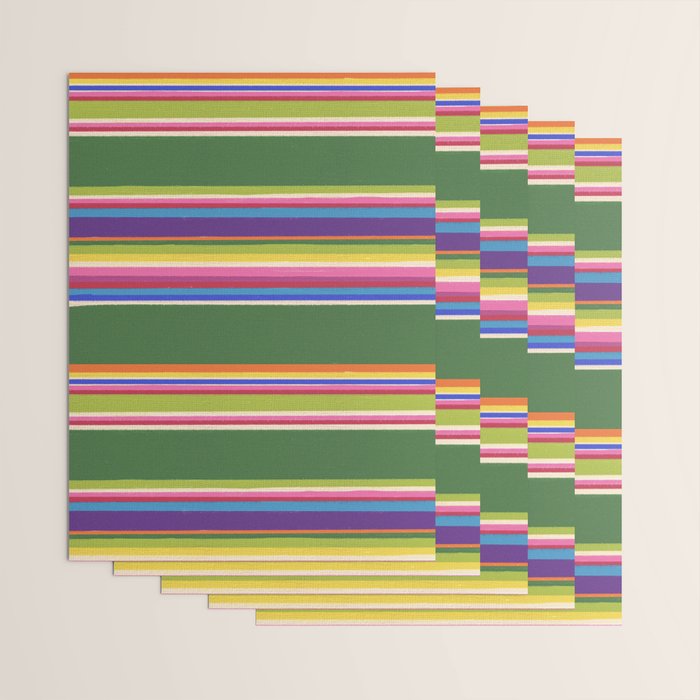 Folk abstract pattern #5 Wrapping Paper Gallery Image 3