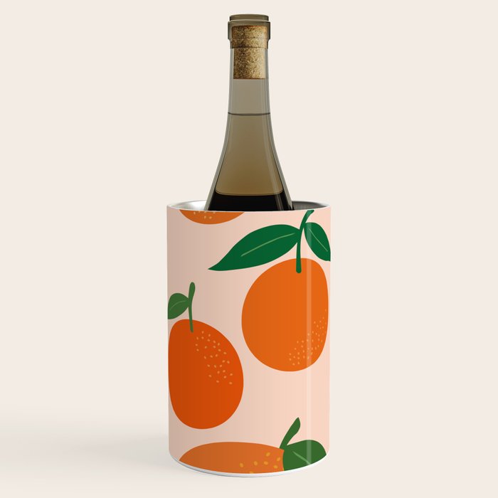 Fruit Market Print Oranges Fruit Art Orange Fruit Market Aesthetic Food Art Modern Decor Wine Chiller Gallery Image 3