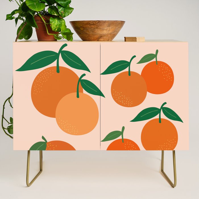 Fruit Market Print Oranges Fruit Art Orange Fruit Market Aesthetic Food Art Modern Decor Credenza Gallery Image 1