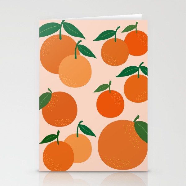 Fruit Market Print Oranges Fruit Art Orange Fruit Market Aesthetic Food Art Modern Decor Stationery Card Gallery Image 2