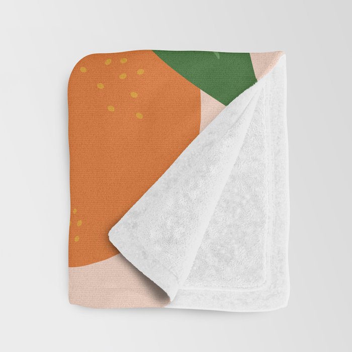 Fruit Market Print Oranges Fruit Art Orange Fruit Market Aesthetic Food Art Modern Decor Throw Blanket Gallery Image 3