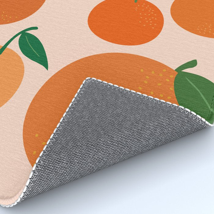 Fruit Market Print Oranges Fruit Art Orange Fruit Market Aesthetic Food Art Modern Decor Rug Gallery Image 4