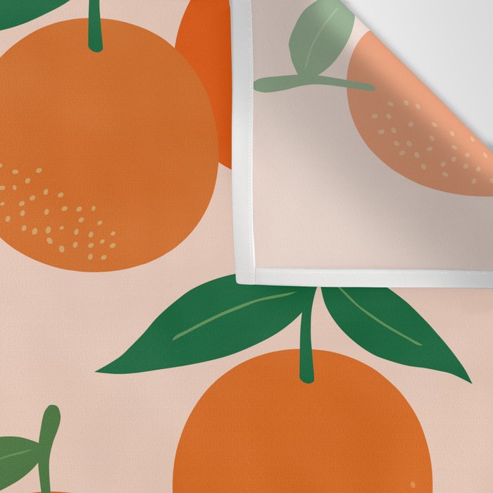 Fruit Market Print Oranges Fruit Art Orange Fruit Market Aesthetic Food Art Modern Decor Wall Tapestry Gallery Image 3