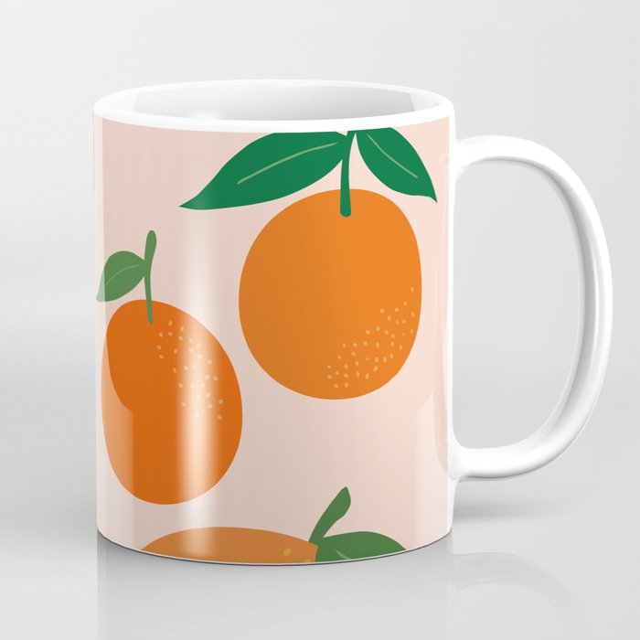 Fruit Market Print Oranges Fruit Art Orange Fruit Market Aesthetic Food Art Modern Decor Coffee Mug Gallery Image 1