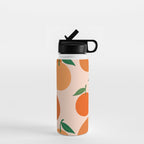Fruit Market Print Oranges Fruit Art Orange Fruit Market Aesthetic Food Art Modern Decor Water Bottle Gallery Image 1