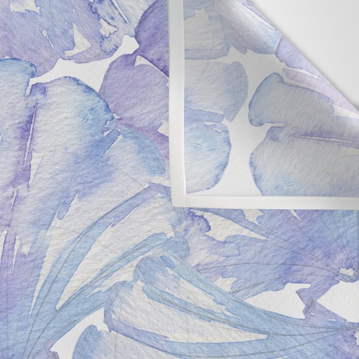 Shell Ya Later - Purple Seashell Pattern Wall Tapestry Gallery Image 3