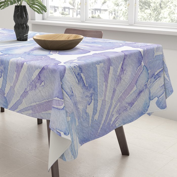 Shell Ya Later - Purple Seashell Pattern Tablecloth Gallery Image 3