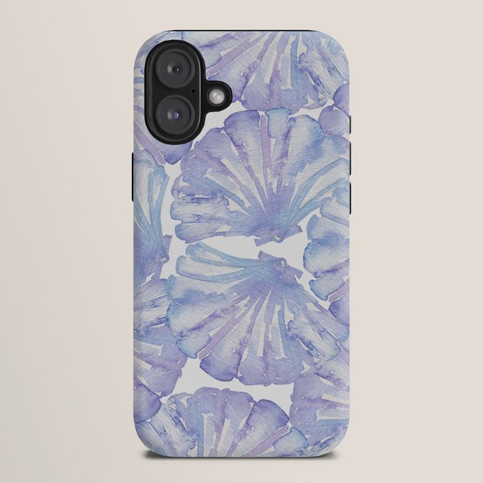Shell Ya Later - Purple Seashell Pattern iPhone Case Gallery Image 10