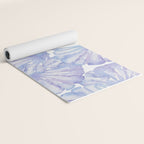Shell Ya Later - Purple Seashell Pattern Yoga Mat Gallery Image 2