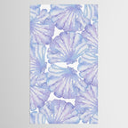 Shell Ya Later - Purple Seashell Pattern Tablecloth Gallery Image 2
