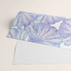Shell Ya Later - Purple Seashell Pattern Wrapping Paper Gallery Image 2