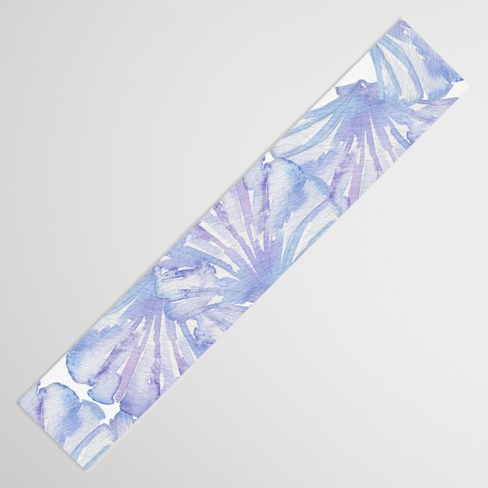 Shell Ya Later - Purple Seashell Pattern Table Runner Gallery Image 3