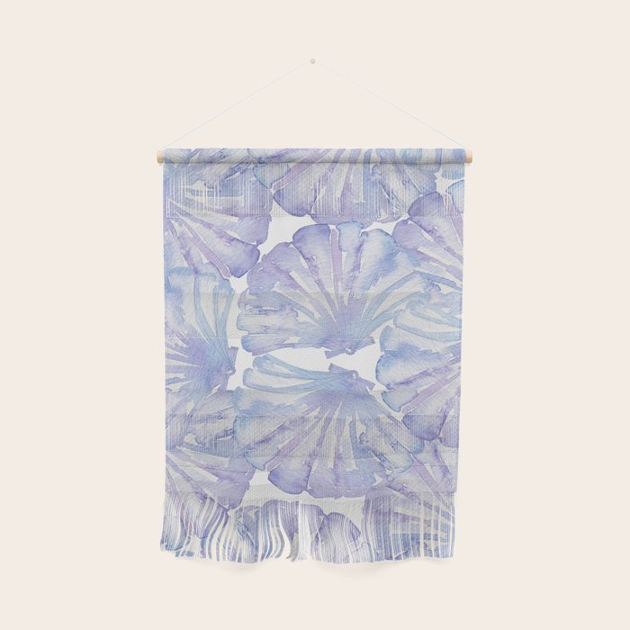 Shell Ya Later - Purple Seashell Pattern Wall Hanging Gallery Image 1