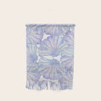 Shell Ya Later - Purple Seashell Pattern Wall Hanging Gallery Image 1