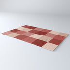 Bold Colorful Checks Pattern - Large X Rug Gallery Image 3